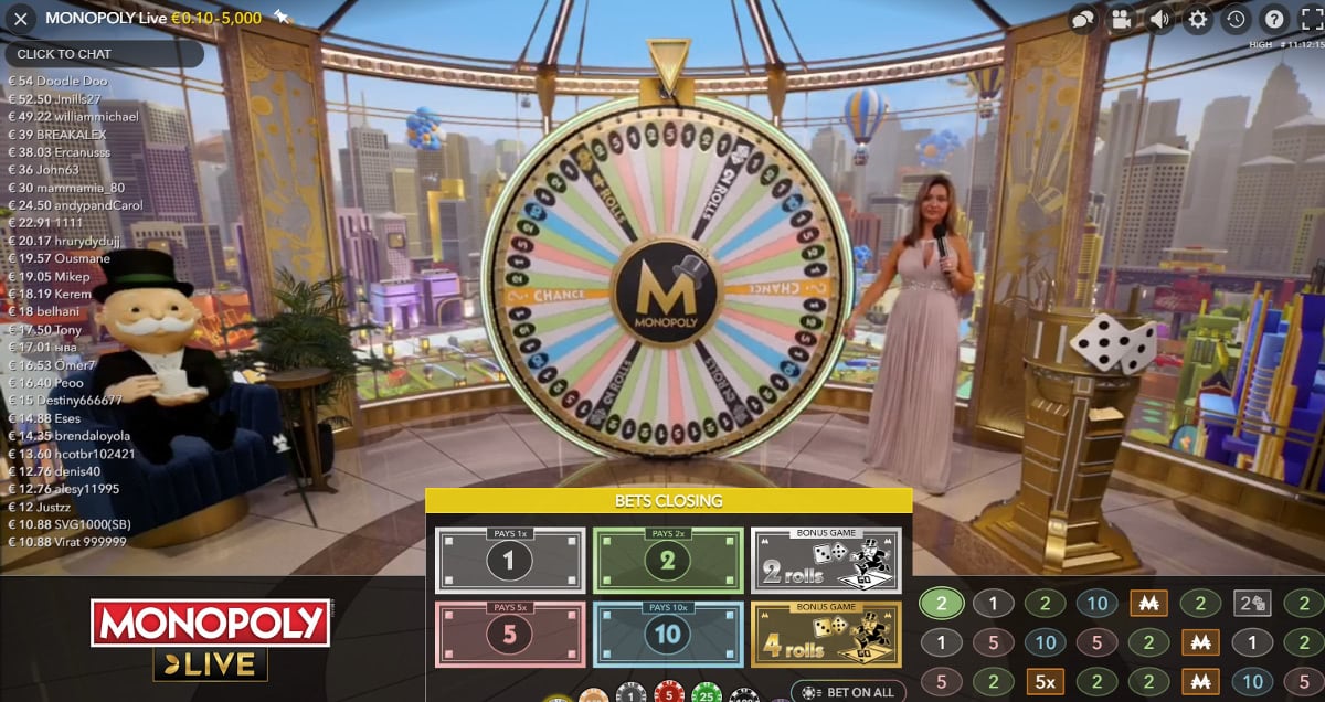monopoly live norge
