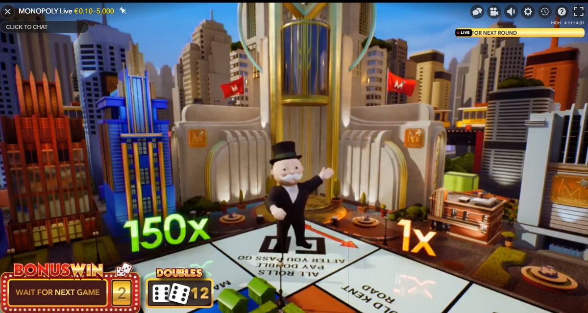 live casino monopoly norske