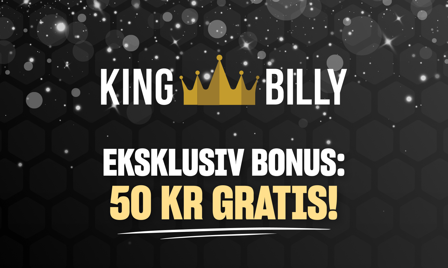 50 kr gratis ved registrering