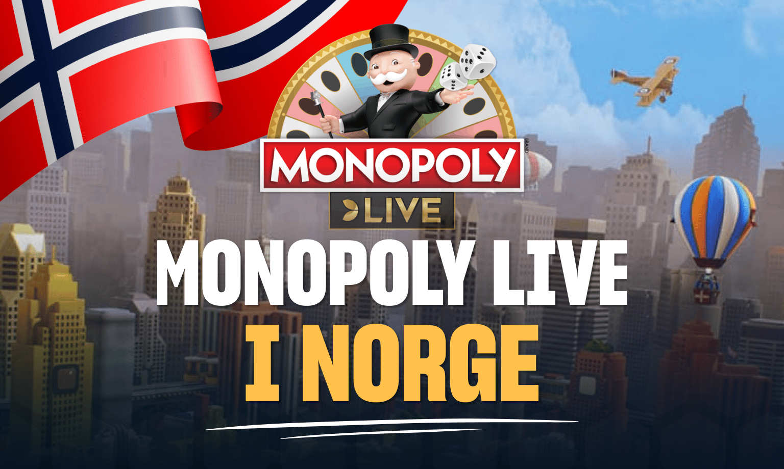 monopoly live casino i norge