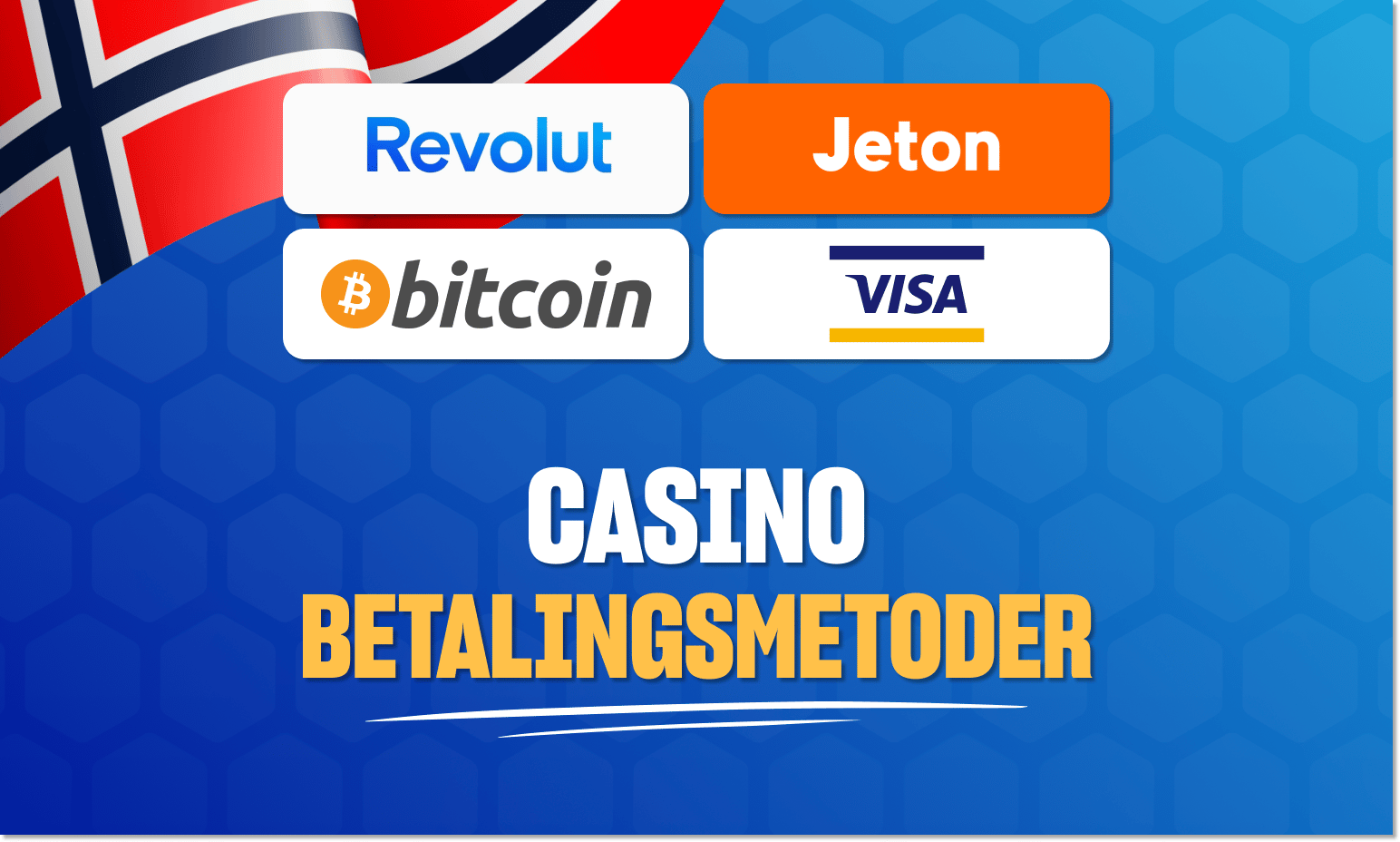betalingsmetoder på casinoene