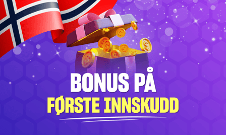 du kan motta din casinobonus med en gang efter ditt fÃ¸rste innskudd