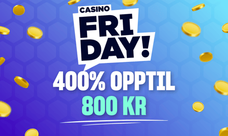 casino friday 400% bonus