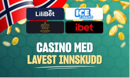 casinoer med lav innskuddsgrense