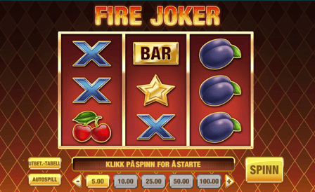 fire joker funktioner