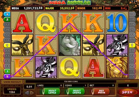 mega moolah spillen