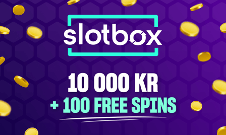 slotbox tilbyr en casino bonus til alle nye spillere
