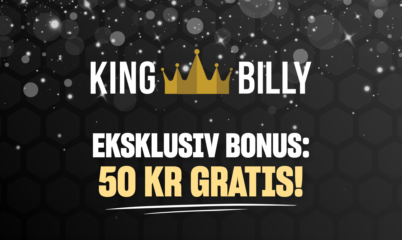 50 kr gratis ved registrering
